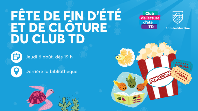 Fête de fin d&rsquo;été et de clôture du Club TD